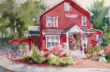 Marie Natale Watercolor House Portraites